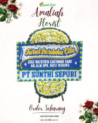 Papan Bunga Duka di Lohong