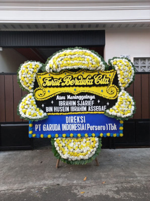 Papan Bunga Duka di Lohong