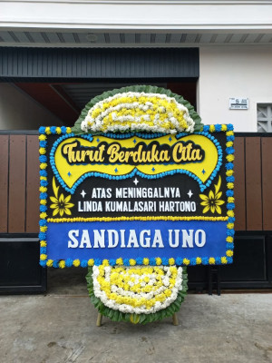 Papan Bunga Duka di Lohong